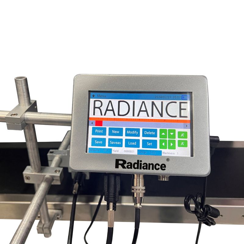 Radiance 5 inch Online TIJ 25.4mm Printer with Single Head (Without Conveyor)