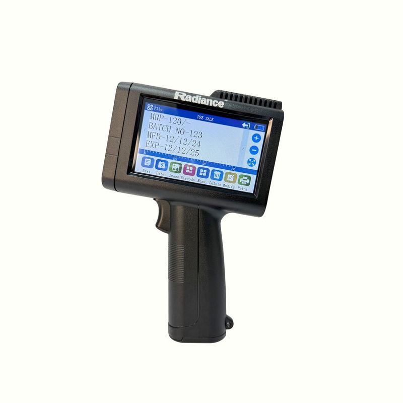 Radiance Handheld TIJ Inbuild Encoder 12.7mm with Premium Solvent Ink Cartridge