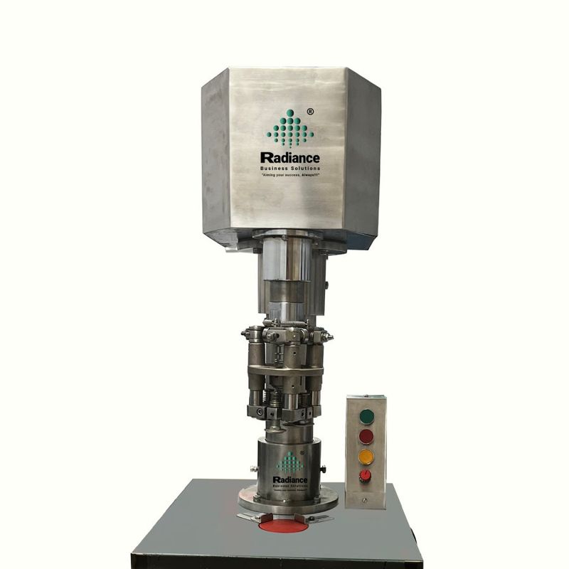 Radiance Semi-Automatic Bottle Capping Machine Indian Made
