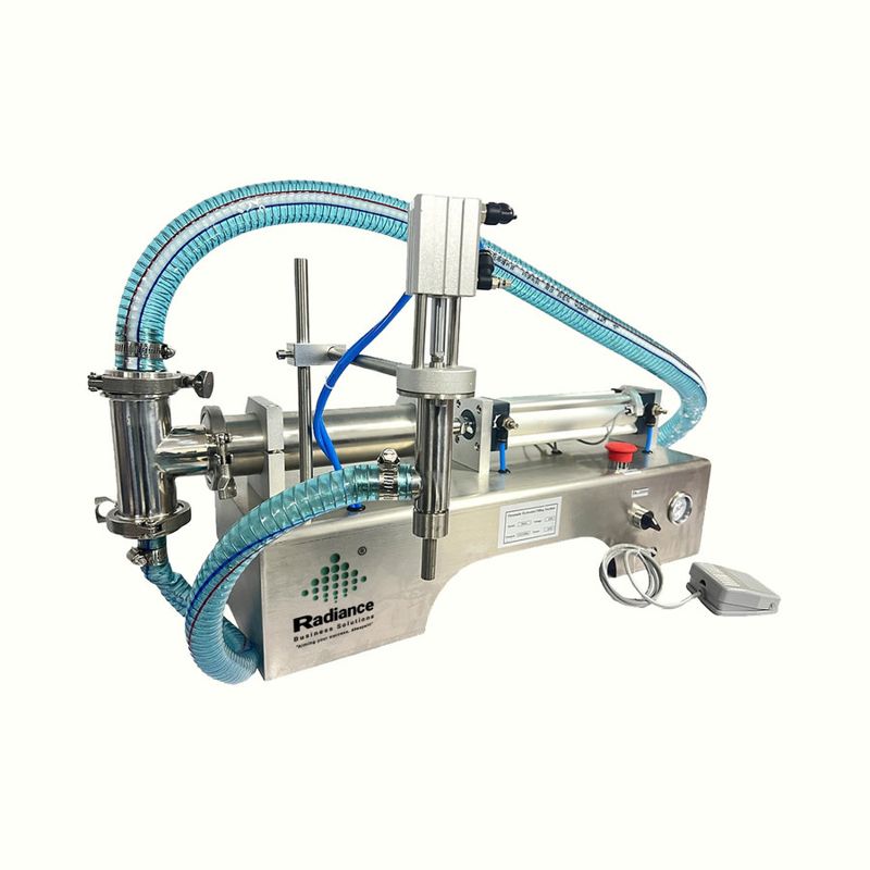 Radiance Semi-Automatic Liquid Filler Machine 100 ml to 1000 ml [Single Head]